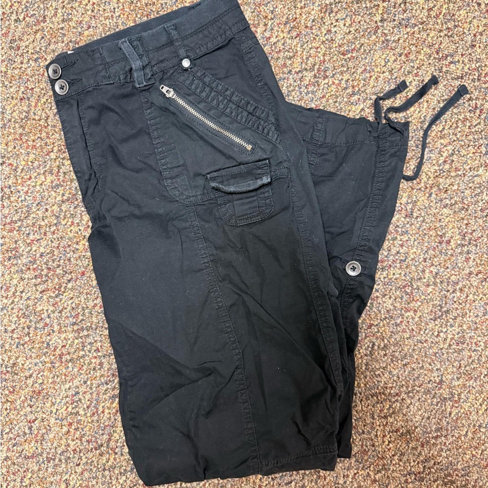 Dress Barn Black Cargo Pants